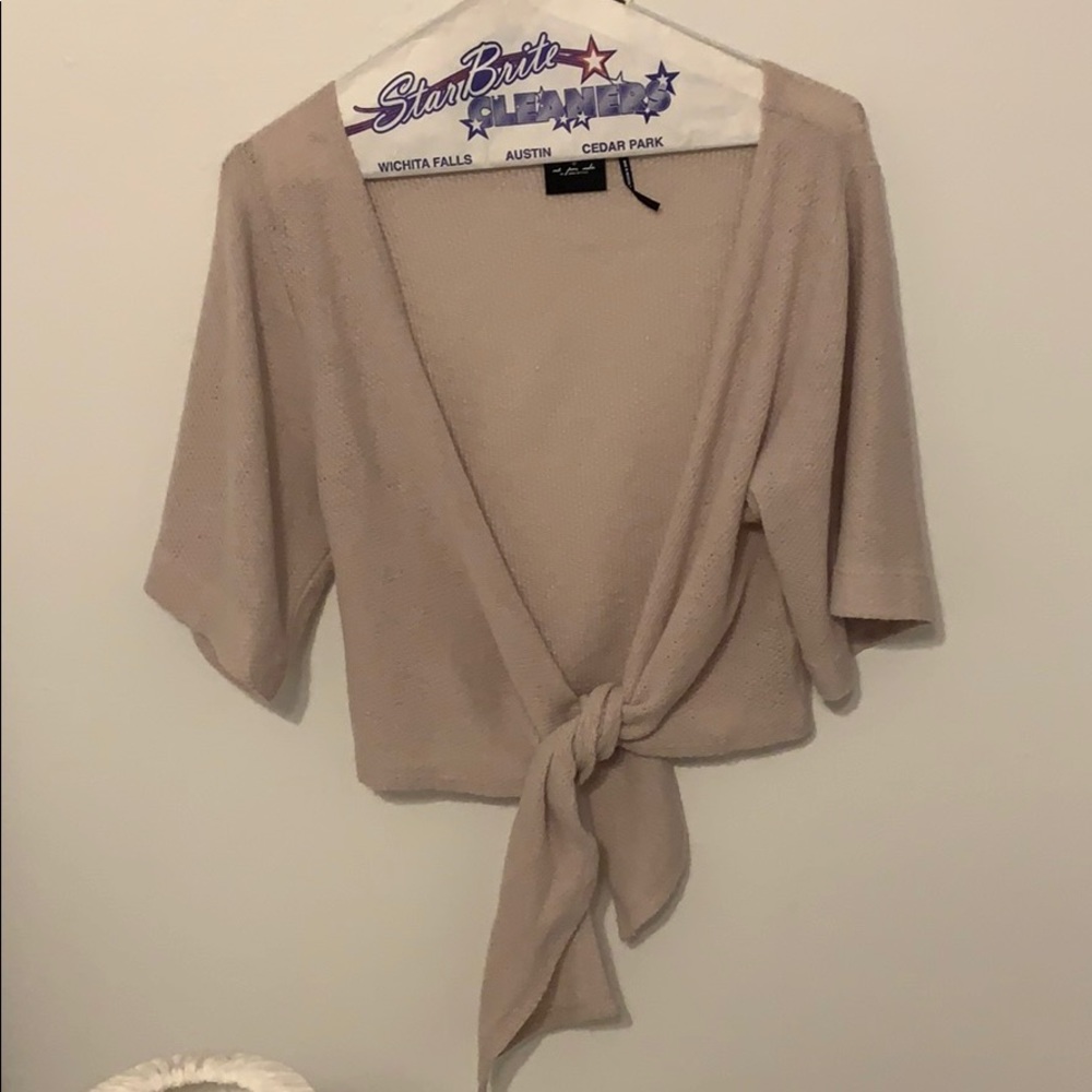 Urban outfitters wrap around top